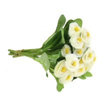 gjenstander Bellisbund hvit 22cm 4stk