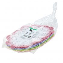 gjenstander Biedermeier mansjetter batikk Ø27cm 25 stk