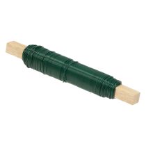 gjenstander Blomstertrådinnpakning med trådbinding grønn 0,65 mm 100 g 3 stk