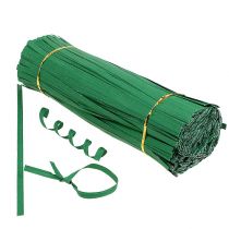 Innbindingslister lange grønne 30cm dobbeltråd 1000p