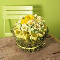 gjenstander Skål blomsteroppsats våt blomsterskum H6cm Ø14cm 4 stk