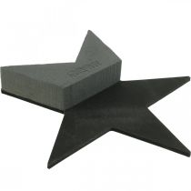 gjenstander OASIS® Sort Bioline® Floral Foam Star Sort H30cm 2 stk