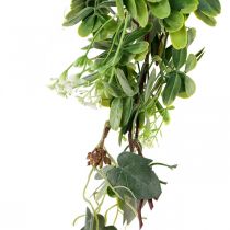 Bladkrans deco krans kunstplante grønn 180cm