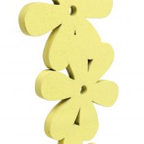 Blomsterkransved i gul Ø35cm 1p