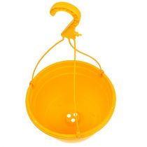 gjenstander Hengende kurv 25cm gul