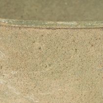 gjenstander Blomsterkurv, hengende kurv, metalldekor hage Ø16cm H38cm