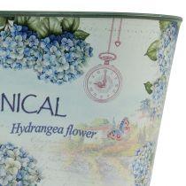 gjenstander Blomsterskål oval hortensia plastskål 21,5×12,5cm H11cm