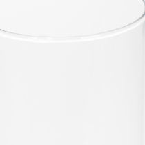 gjenstander Blomstervase, slank glassylinder, kan brukes som glassvase eller høy dekorativ glassvase, 30 cm