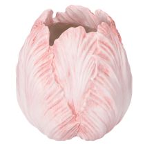 gjenstander Tulipanblomstervase, dekorativ vase for eksklusiv borddekorasjon og innendørs bruk, 16 cm, 2 stk.