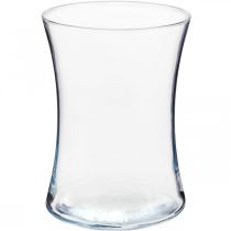 Blomstervase, glasslykt, glassvase Ø13,5cm H19cm