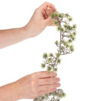 gjenstander Kunstig bonsai-girlander, fint snødekt, 180 cm
