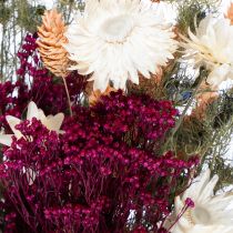 gjenstander Tørket blomsterbukett perfekt for elegant borddekorasjon i landlig stil, 50 cm