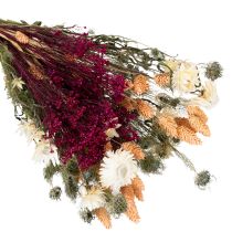 gjenstander Tørket blomsterbukett perfekt for elegant borddekorasjon i landlig stil, 50 cm
