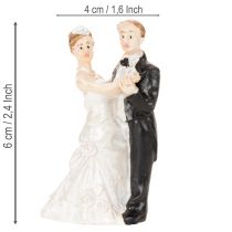 gjenstander Brudepar 6 cm 2 stk