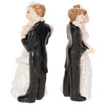 gjenstander Brudepar 6 cm 2 stk