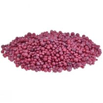 Strålende dekorative perler 4mm - 8mm røde dekorative granulat 1 liter
