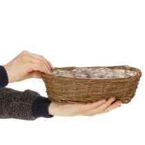 gjenstander Brødkurv ca. 30 cm oval uten skrell