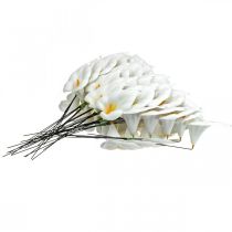 gjenstander Calla medium på wire 50 stk