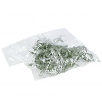 gjenstander Juletrepynt sløyfe 9cm med glittergrønt 12 stk