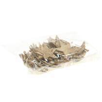 gjenstander Kokosstjerne natur 5cm 50stk juledekorasjon borddekorasjon