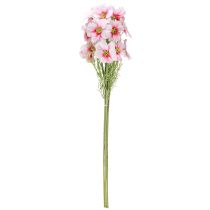 gjenstander Kunstige kosmosblomster rosa 77 cm dekorative blomster kunstige planter silkeblomster sett med 3