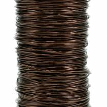 Deco emaljert wire Ø0,30mm 30g/50m brun