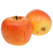 gjenstander Deco epler Cox Orange 7cm 6stk