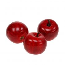 gjenstander Deco eplerød blank 4,5cm 12stk