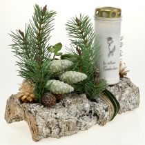 gjenstander Naturlig korkbark 5-delers sett for håndverk og dekorasjoner, 30x20cm