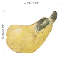 gjenstander Dekorativ pærebetongplantekasse til høstdekorasjon 19×12,5×15,5 cm