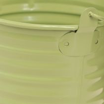 gjenstander Dekorativ bøtte Metall Plantepottehåndtak 4 Farger Ø11cm 8 Stk