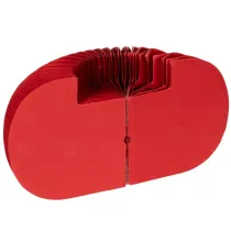 gjenstander Papirdekorasjon honeycomb papirgresskar rundt moderne borddekorasjon 24 cm 4 stk
