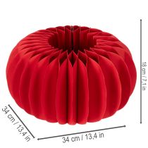 gjenstander Honeycomb-papir gresskardekorasjonspapir 34 cm 2 stk