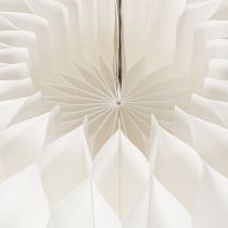gjenstander Papirdekorasjonsball, moderne gresskardekorasjon, honeycomb-papir, 34 cm, 2 stk.