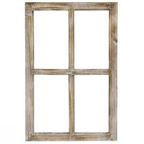gjenstander Dekorativ vinduskarm tredekor rustikk brun 40×60cm