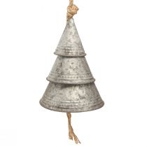 gjenstander Dekorative klokker sink vintage look juleklokker H19cm