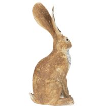 gjenstander Dekorativ kaninfigur for vårlig interiør, 32 cm, 2 stk.