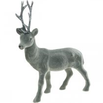 Dekorativ hjort dekorativ figur dekorativ reinsdyr antrasitt H28cm