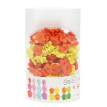 gjenstander Dekorative knapper Ø1,5cm fargerike 200 stk