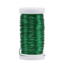 Dekorativ emaljert wire grønn Ø0.50mm 50m 100g