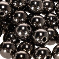 gjenstander Dekorperler antrasitt metallic 14mm 35 stk