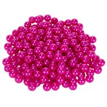 gjenstander Dekorative rosa perler, Ø8 mm, 250 stk.