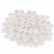 gjenstander Dekorperler hvit Ø10mm 115 stk