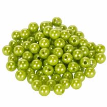 gjenstander Dekorperler Ø10mm grønne 115 stk.