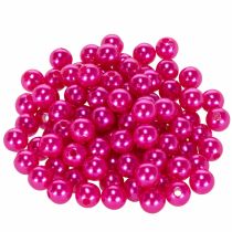 gjenstander Dekorperler Ø10mm rosa 115 stk