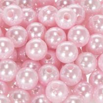 gjenstander Dekorperler Ø10mm rosa 115 stk