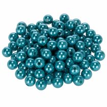 gjenstander Dekorperler Ø10mm turkis 115 stk