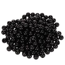gjenstander Dekorperler Ø8mm svarte 250 stk
