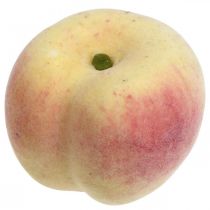Deco Peach Kunstig frukt Ø7,5cm