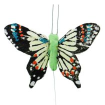 gjenstander Dekorative sommerfugler, diverse 6cm, 24stk